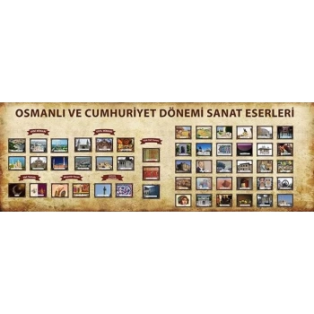 Osmanlı Ve Cumhuriyet Dönemi Sanat Eserleri