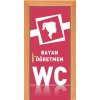 Bayan Öğretmen WC Kapı Giydirmesi -3