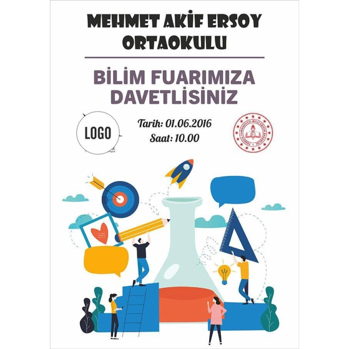 Bilim Fuarı Afişi 11