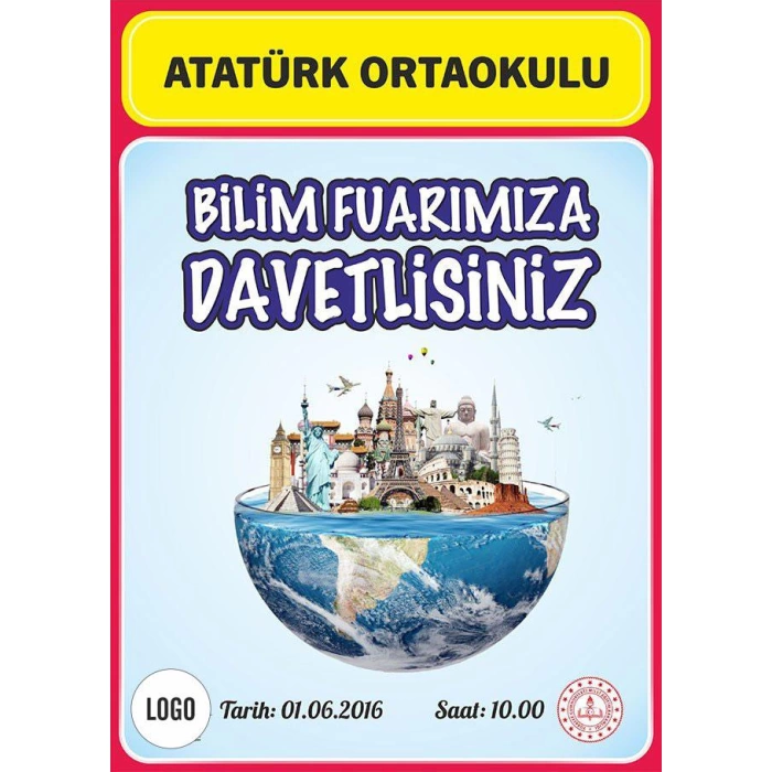 Bilim Fuarı Afişi 15