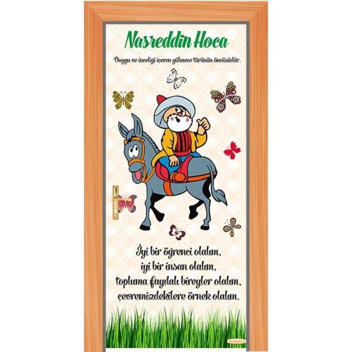 Nasreddin Hoca Kapı Giydirmesi