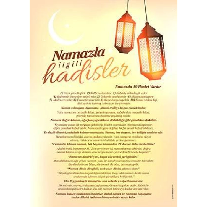 Namazla İlgili Hadisler