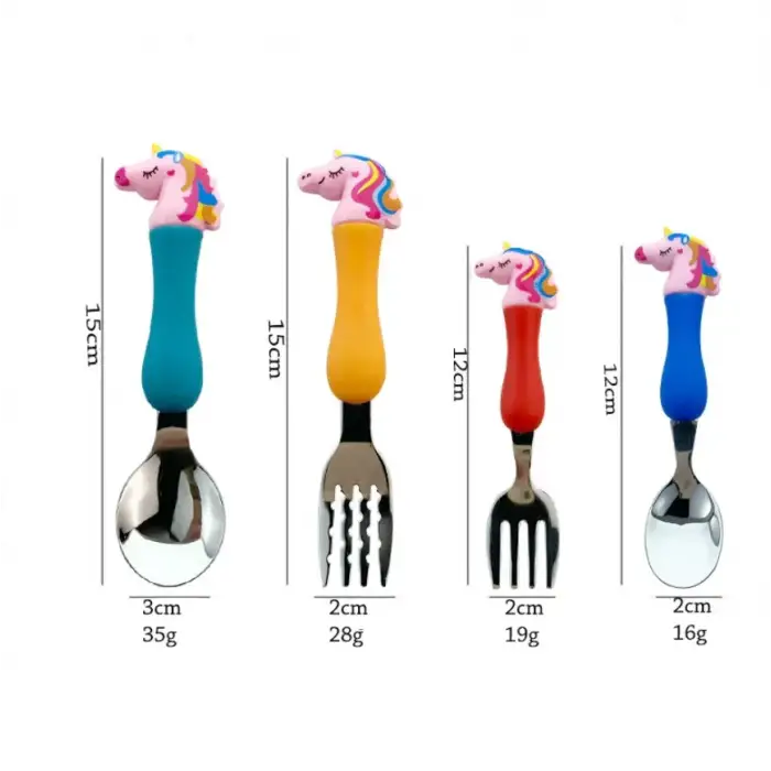 My Little Pony Çatal Kaşık Seti 4 lü kutulu