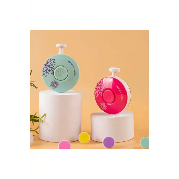 Yenidoğan Bebek Ve Çocuklar Için Pilli Tırnak Törpüsü Manikür Seti