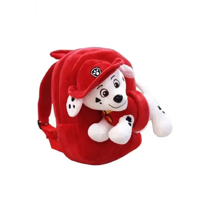 Paw Patrol  Peluş ve Sırt Çantası bir arada Chase, Marshall, Skye, Zuma, Rocky, Rubble