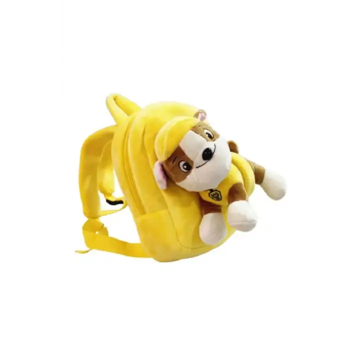 Paw Patrol  Peluş ve Sırt Çantası bir arada Chase, Marshall, Skye, Zuma, Rocky, Rubble