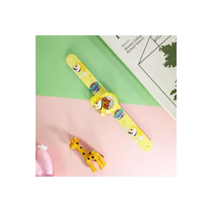 Paw Patrol Karakterli çocuk Saatleri Chase, Marshall, Skye, Everest, Rubble