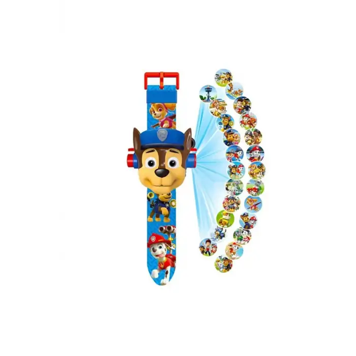 Kumik Paw Patrol Chase Figürlü 24 Farklı Karakteri Yansıtır