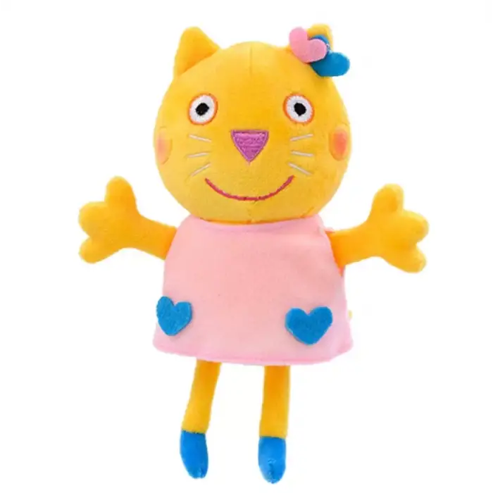 Peppa Pig , Peppa, George ve Arkadaşları 10 lu Peluş Seti ( 19 cm )