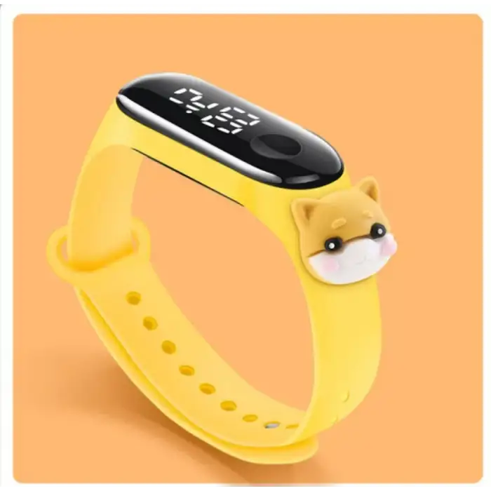 Sevimli Çocuk Saat Çeşitleri Spiderman, Iron Man, Batman, Captain America, Minnie Mouse Su Geçirmez (Model 26 )