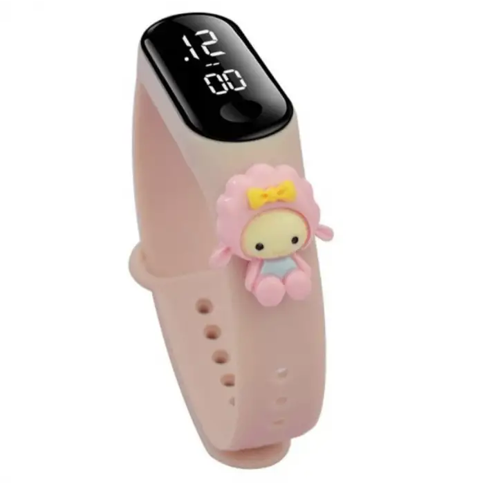 Sevimli Çocuk Saat Çeşitleri Spiderman, Iron Man, Batman, Captain America, Minnie Mouse Su Geçirmez (Model11 )