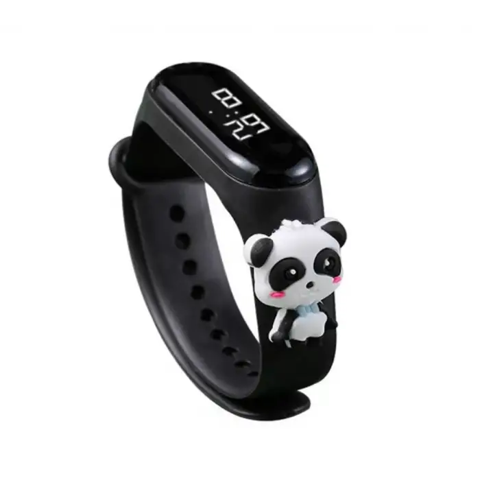 Sevimli Çocuk Saat Çeşitleri Spiderman, Iron Man, Batman, Captain America, Minnie Mouse Su Geçirmez (Model10 )