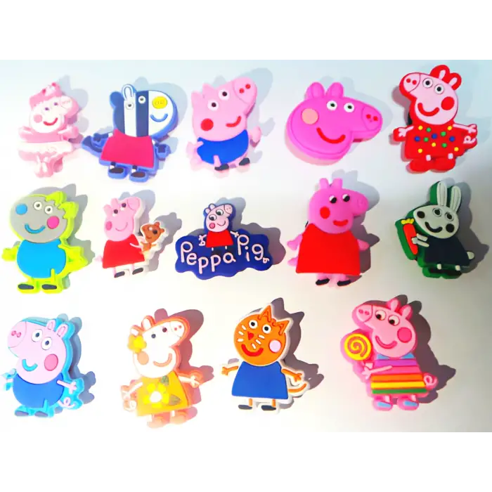 Peppa Pig Crocs terlik süsü 14 lü