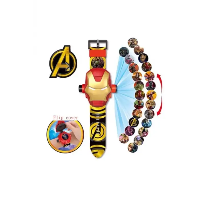 Projeksiyon Saat ( 24 Farklı Karakteri Duvara Yansıtır )