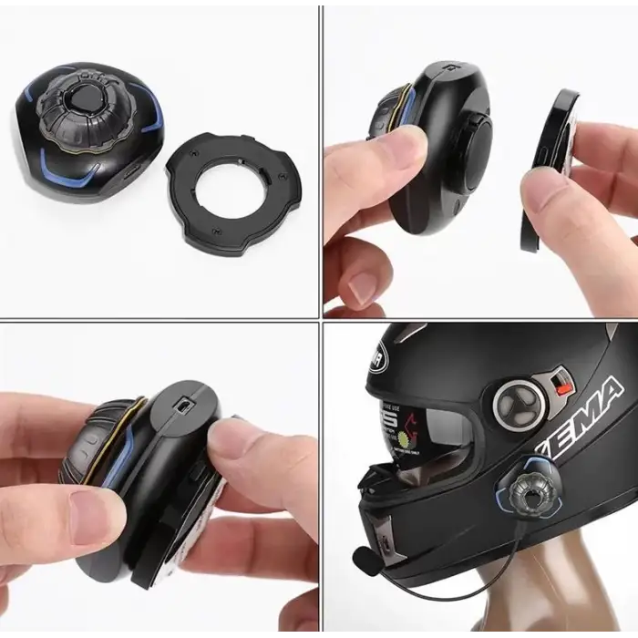 Kemik İletimli Bluetooth Motosiklet Mikrofunlu Kulaklık