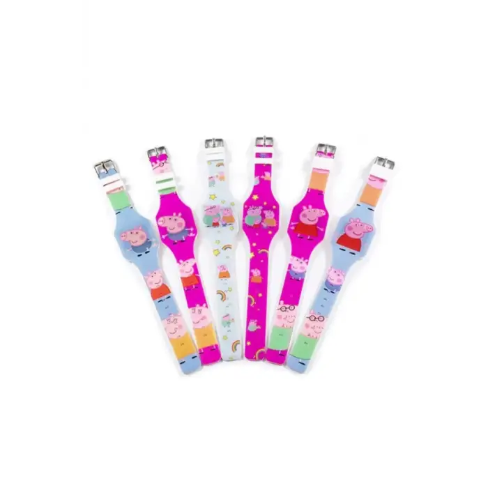 Pig Karakter Led Saat - Çocuk Saati