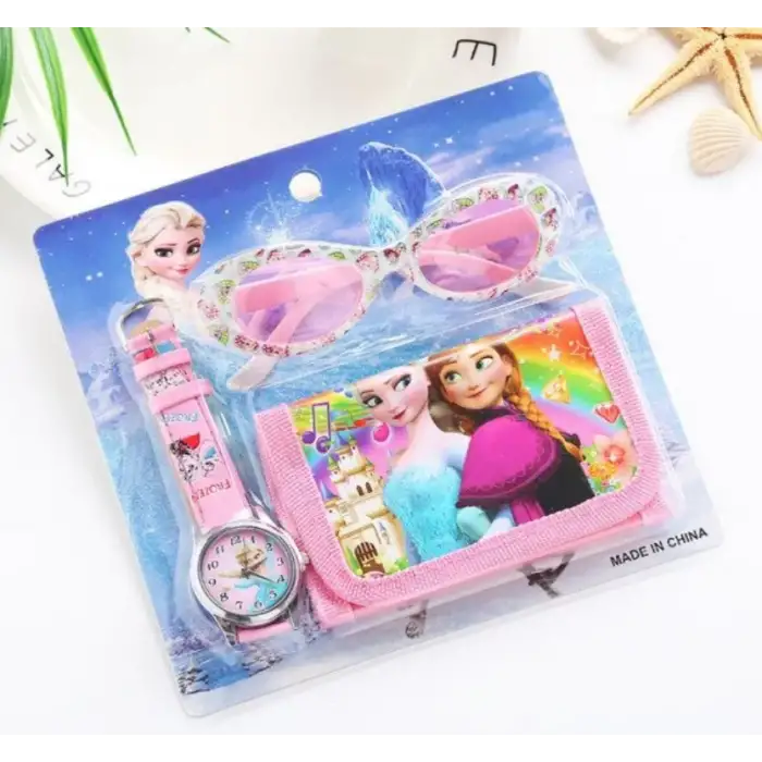 Elsa Frozen karakter figür seti 3 lü paket