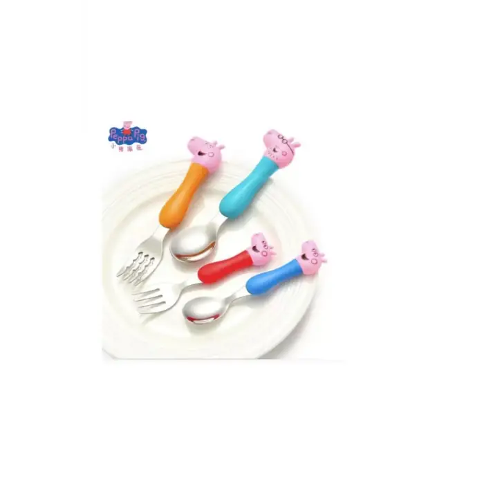 Peppa Pig Çatal Kaşık Seti 4 lü