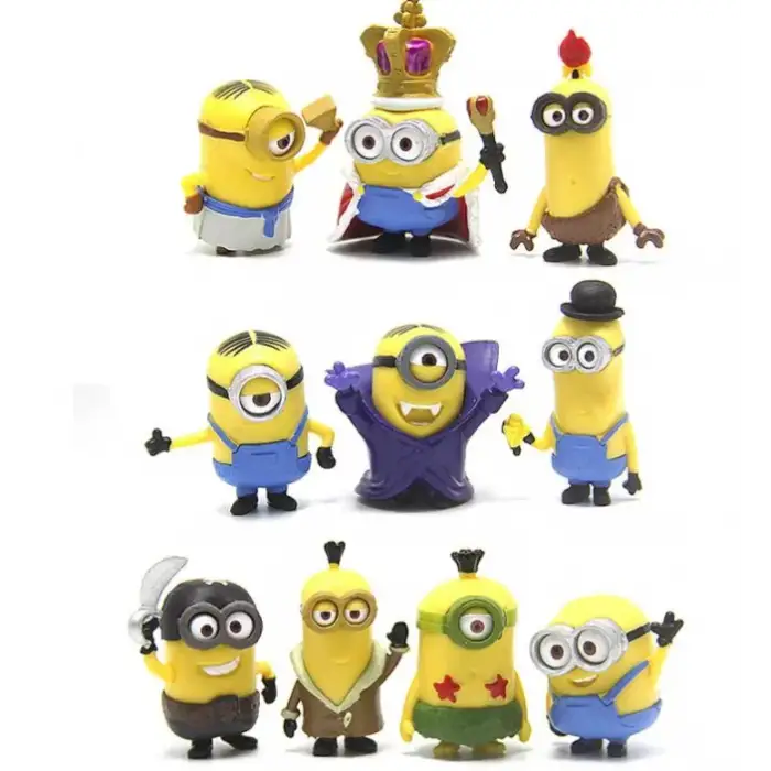 Minions figür 10 lu set