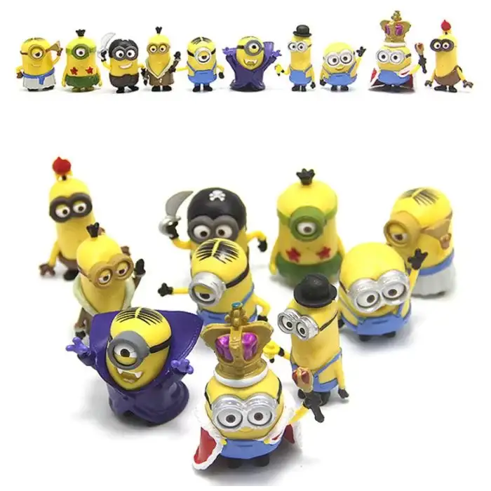 Minions figür 10 lu set
