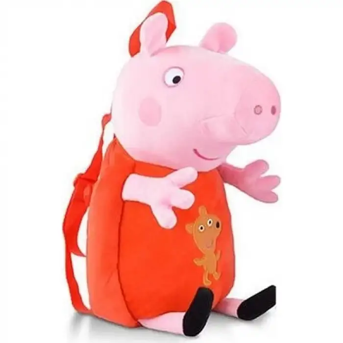 Peppa Pig Peppa Peluş Sırt Çantası 40 cm