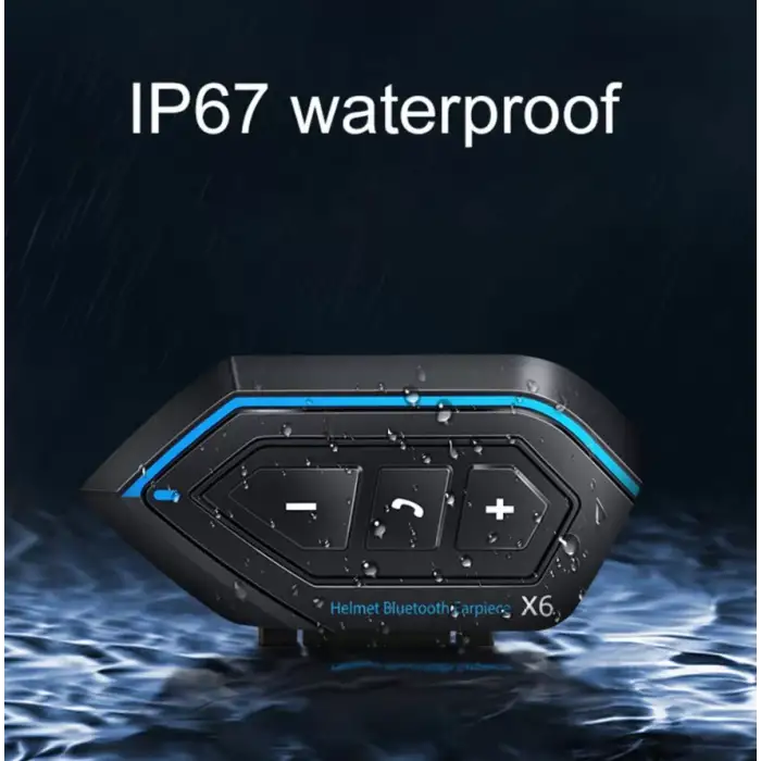 Motosiklet Bluetooth Set Su Geçirmez