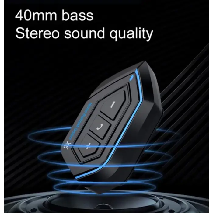 Motosiklet Bluetooth Set Su Geçirmez