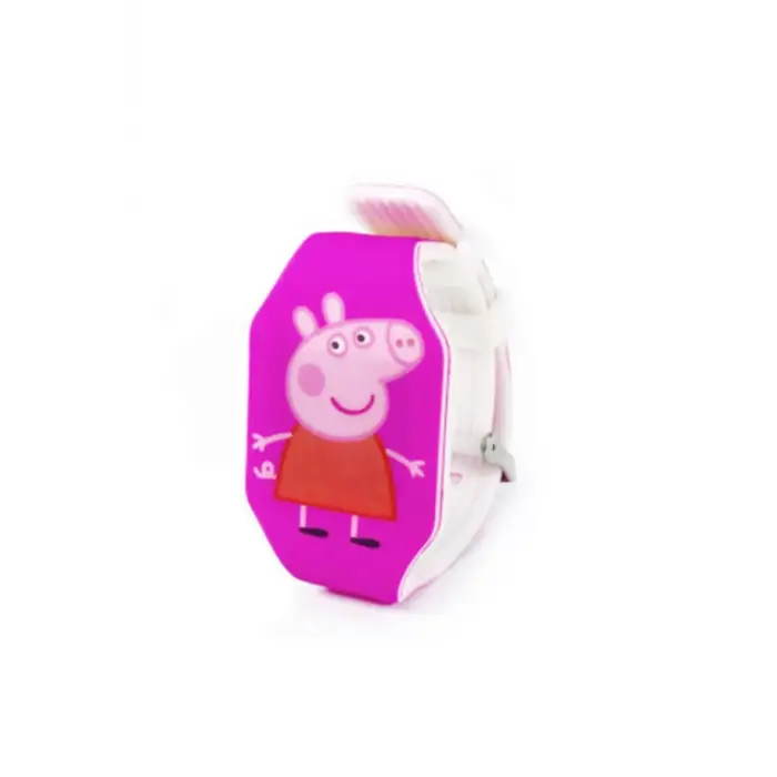 Pig Led Işıklı Dijital Çocuk Saati