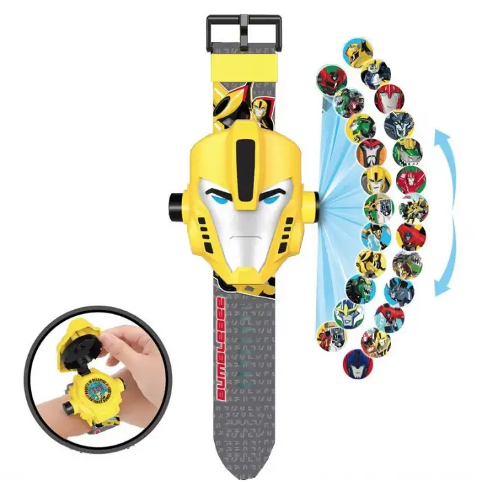 Transformers Bumblebee projeksiyonlu saat.