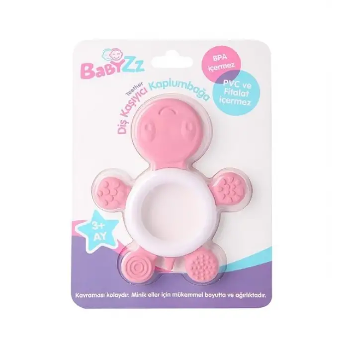 Babyzz Kamplumbağa Dişlik Pembe