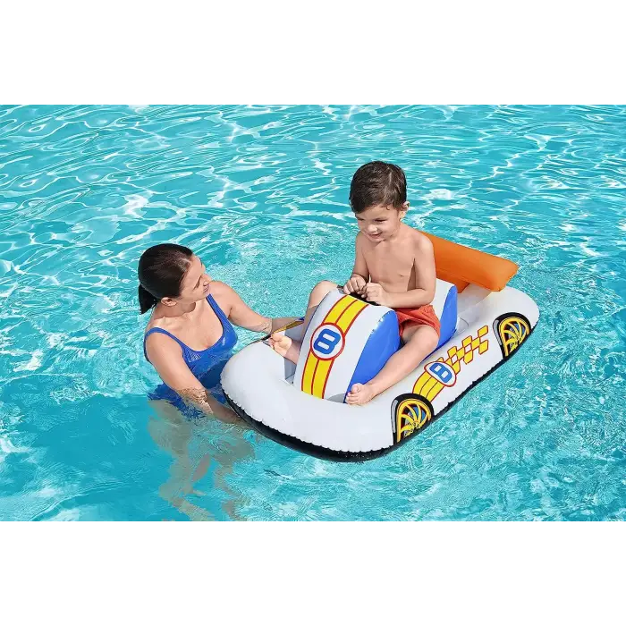 Bestway 43.5 x 29.5/1.10m x 75cm Sports Car Ride-on