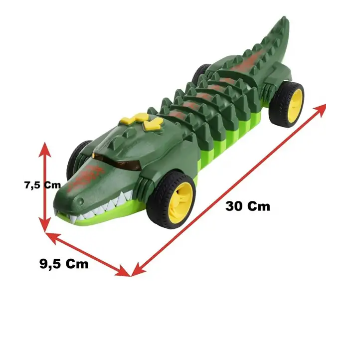 Işıklı sesli hareketli Timsah, Köpek Balığı, Akrep
