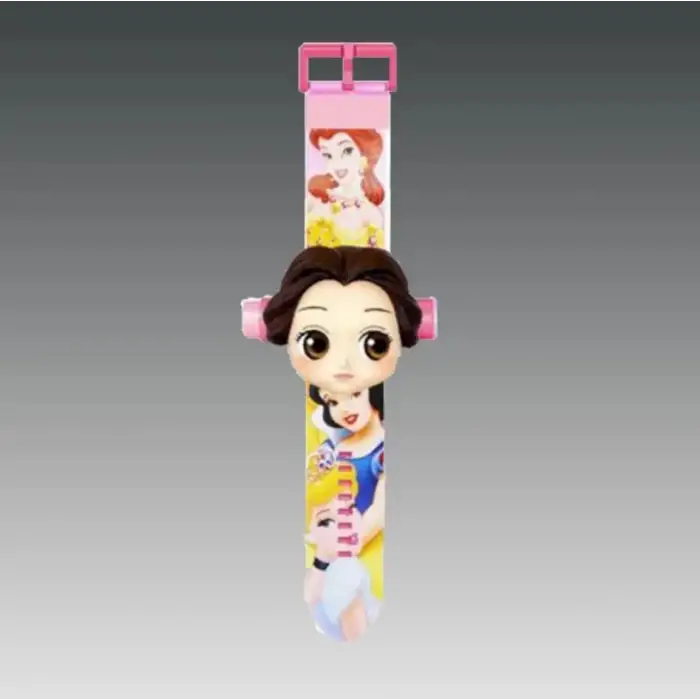 Kumik Pamuk Prenses figürlü Projeksiyon , 24 farklı karakteri duvara yansıtır