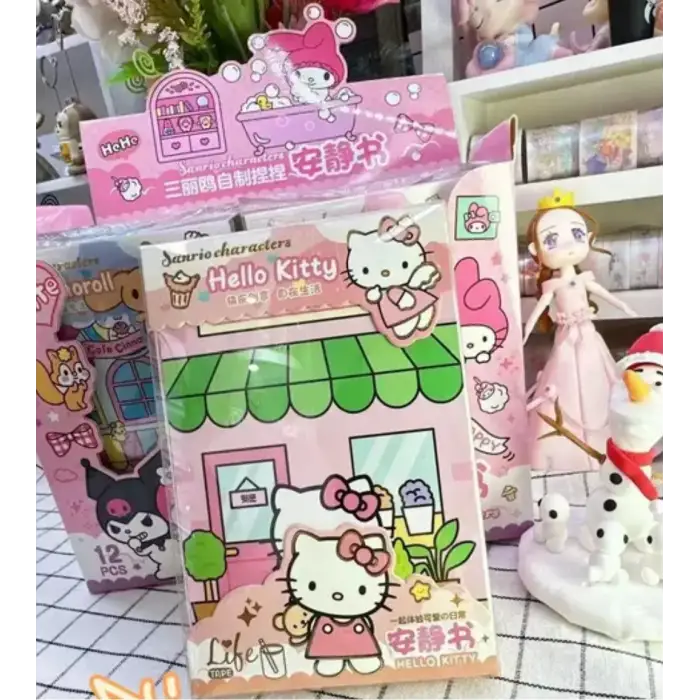 Sanrio Karakterleri Quiet Book Hello Kitty