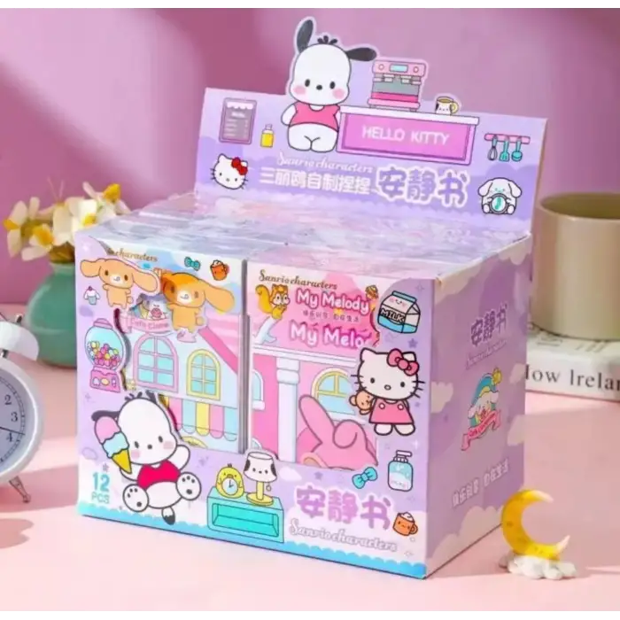 Sanrio Karakterleri Quiet Book Pochacco