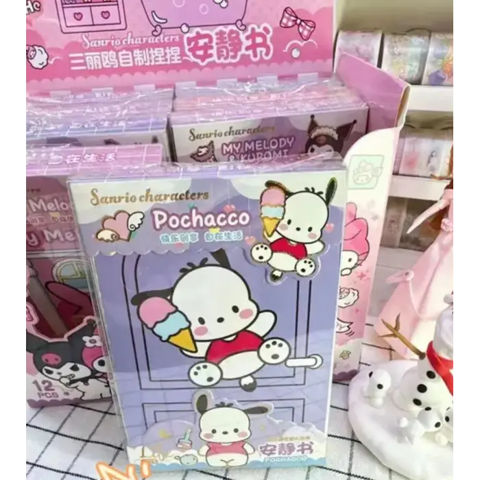 Sanrio Karakterleri Quiet Book Pochacco