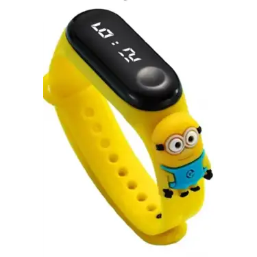 Minions karakterli led çocuk saati