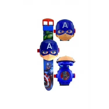 Projeksiyonlu Saat 24 Farklı Karakteri Duvara Yansıtır