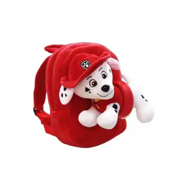 Paw Patrol  Peluş ve Sırt Çantası bir arada Chase, Marshall, Skye, Zuma, Rocky, Rubble