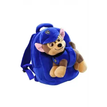 Paw Patrol  Peluş ve Sırt Çantası bir arada Chase, Marshall, Skye, Zuma, Rocky, Rubble