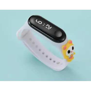 Sevimli Çocuk Saat Çeşitleri Spiderman, Iron Man, Batman, Captain America, Minnie Mouse Su Geçirmez ( Model 39 )