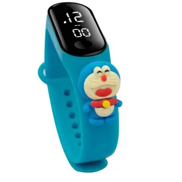 Sevimli Çocuk Saat Çeşitleri Spiderman, Iron Man, Batman, Captain America, Minnie Mouse Su Geçirmez ( Model 32 )