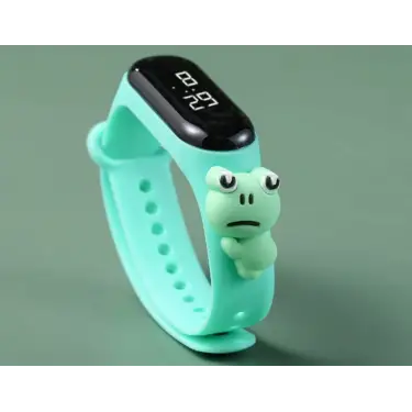 Sevimli Çocuk Saat Çeşitleri Spiderman, Iron Man, Batman, Captain America, Minnie Mouse Su Geçirmez ( Model 31 )