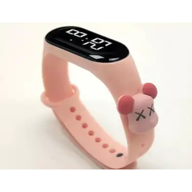 Sevimli Çocuk Saat Çeşitleri Spiderman, Iron Man, Batman, Captain America, Minnie Mouse Su Geçirmez (Model 29 )