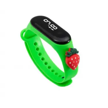 Sevimli Çocuk Saat Çeşitleri Spiderman, Iron Man, Batman, Captain America, Minnie Mouse Su Geçirmez ( Model 28 )