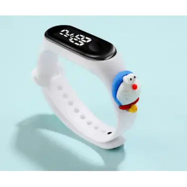 Sevimli Çocuk Saat Çeşitleri Spiderman, Iron Man, Batman, Captain America, Minnie Mouse Su Geçirmez (Model 27 )