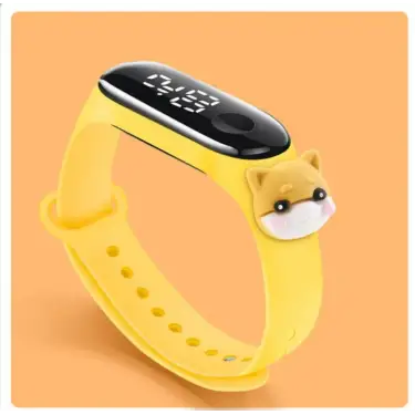 Sevimli Çocuk Saat Çeşitleri Spiderman, Iron Man, Batman, Captain America, Minnie Mouse Su Geçirmez (Model 26 )