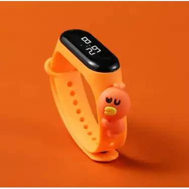 Sevimli Çocuk Saat Çeşitleri Spiderman, Iron Man, Batman, Captain America, Minnie Mouse Su Geçirmez ( Model 15 )