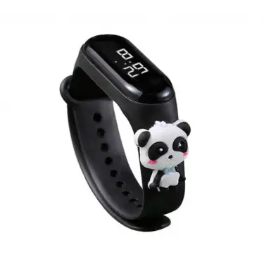 Sevimli Çocuk Saat Çeşitleri Spiderman, Iron Man, Batman, Captain America, Minnie Mouse Su Geçirmez (Model10 )