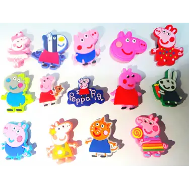 Peppa Pig Crocs terlik süsü 14 lü